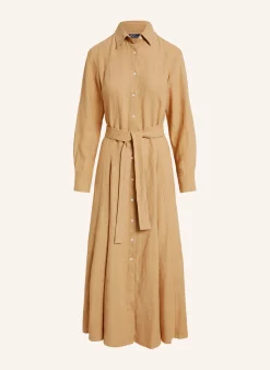 Hemdblusenkleid aus Leinen