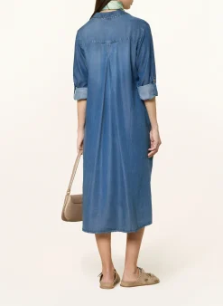 Hemdblusenkleid in Jeansoptik