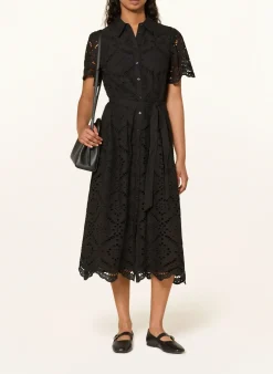 Hemdblusenkleid WILLA aus Lochspitze