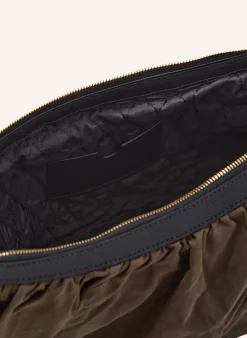 Hobo Bag Ébène aus Nylon