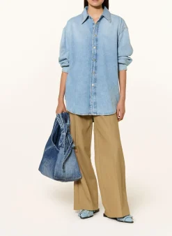 Hobo Bag THE BOW DENIM SACK BAG