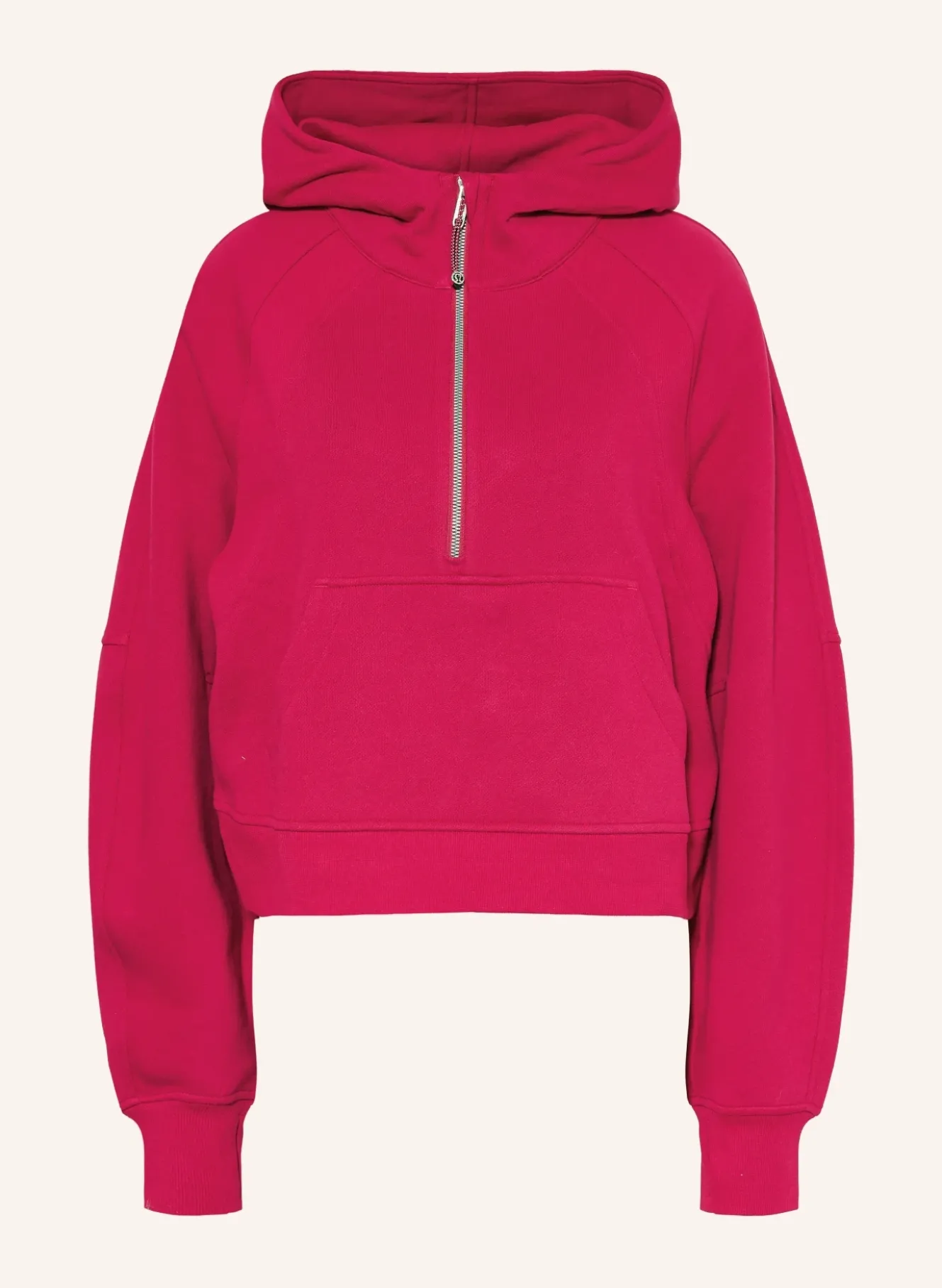 Hoodie SCUBA OVERSIZED HALF ZIP