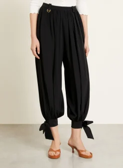 7/8-Hose aus Seide