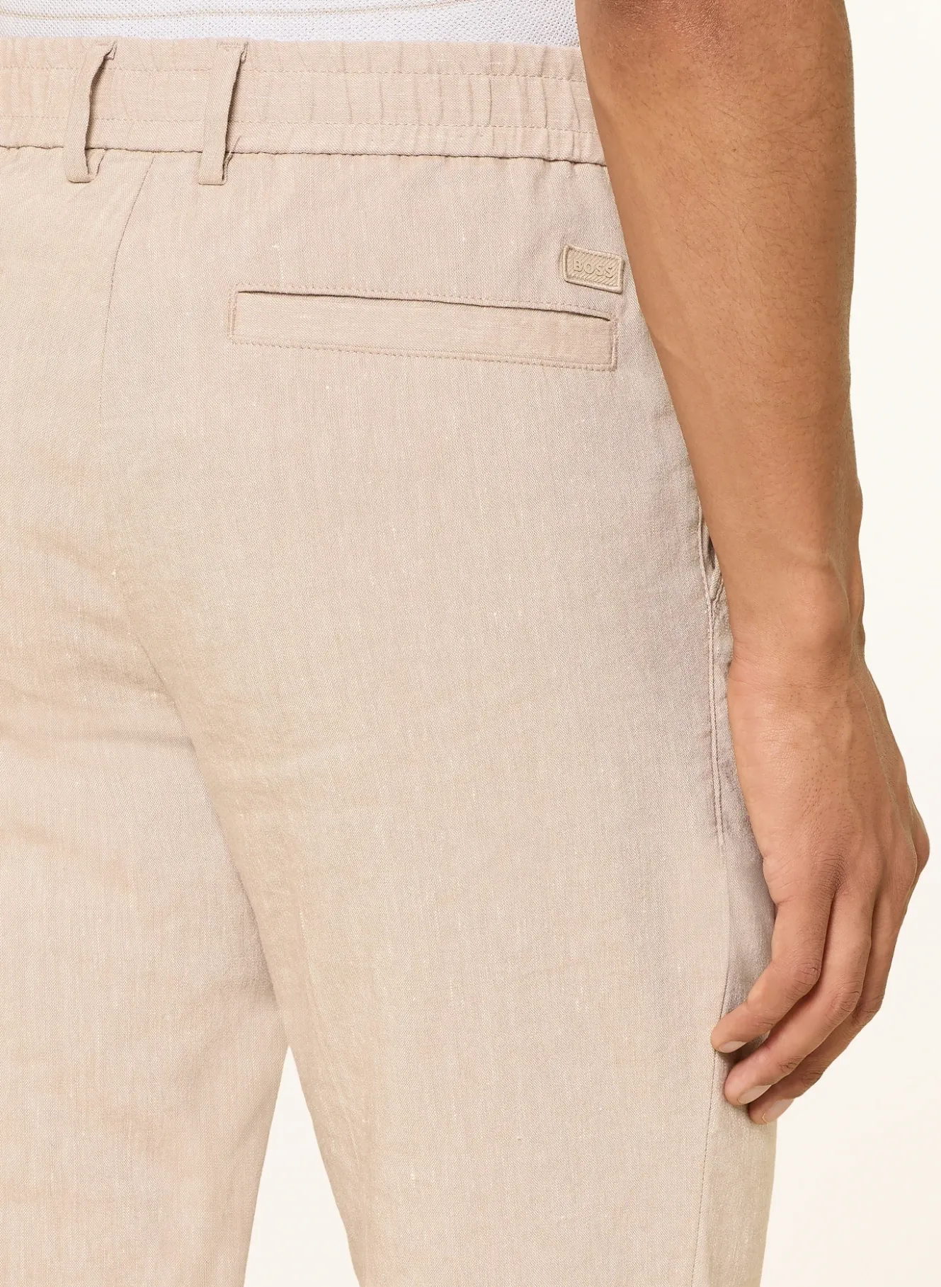 Hose KANE Extra Slim Fit mit Leinen