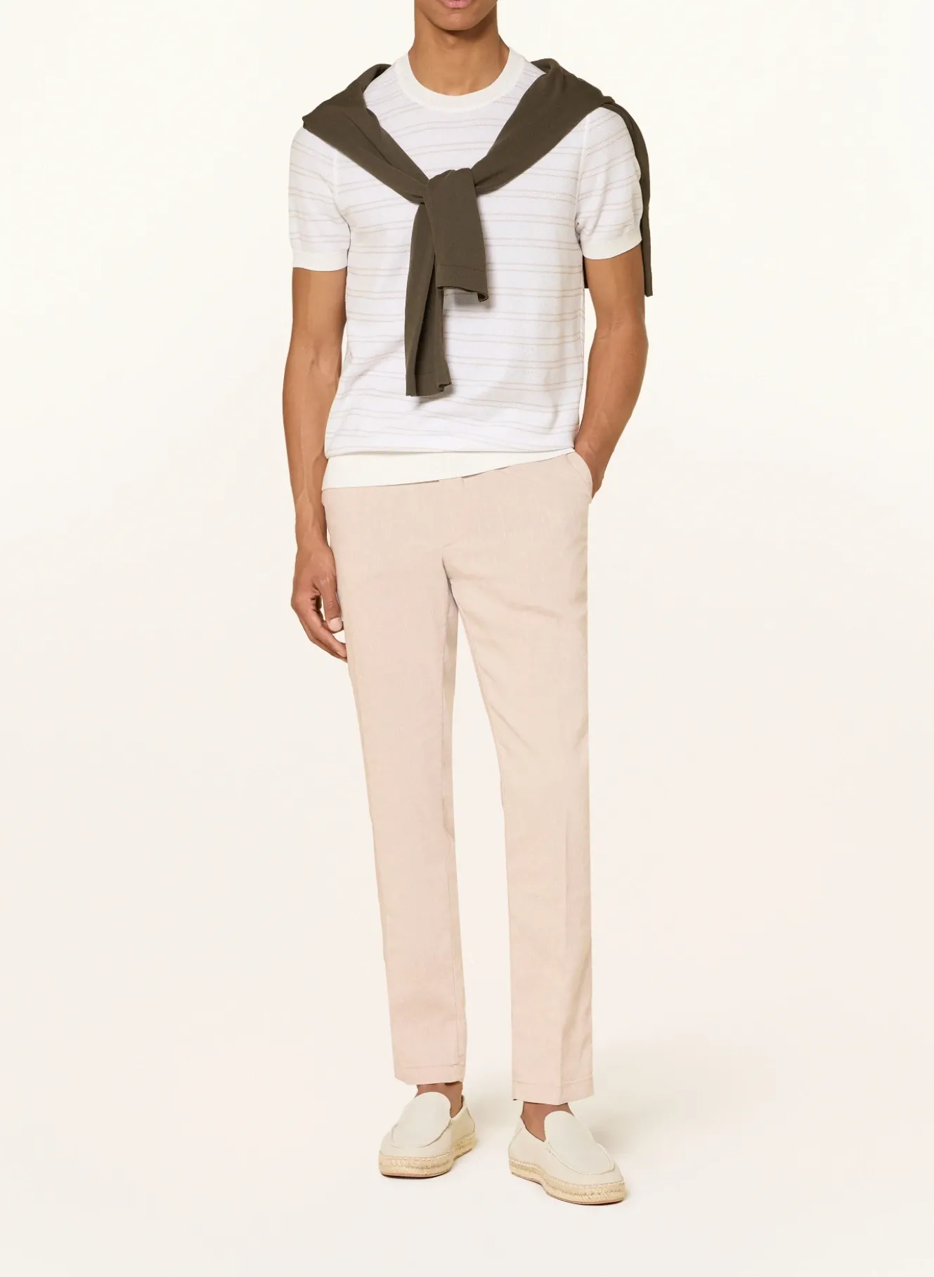 Hose KANE Extra Slim Fit mit Leinen