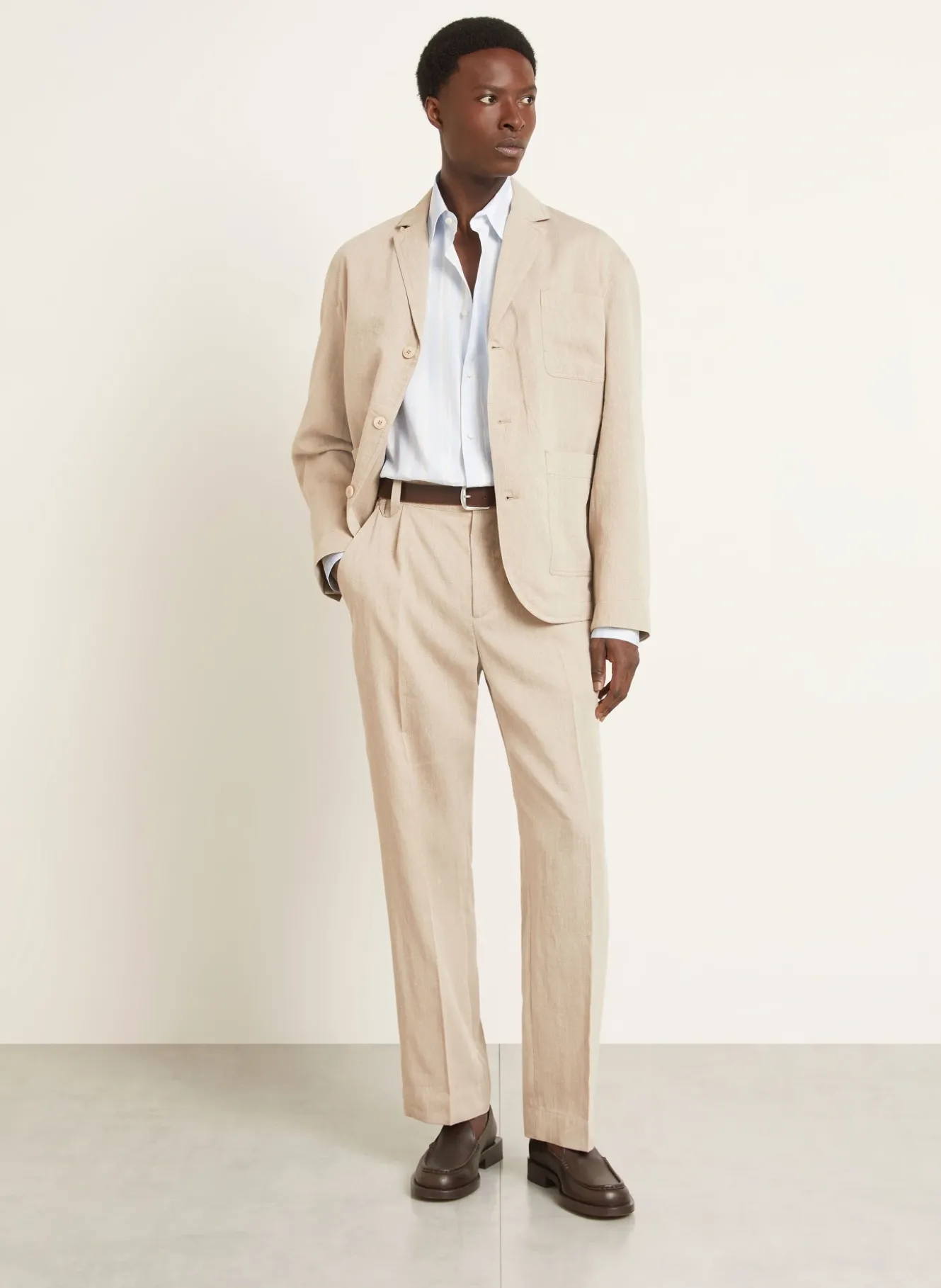 Hose LE PANTALON CROISIERE Regular Fit mit Leinen