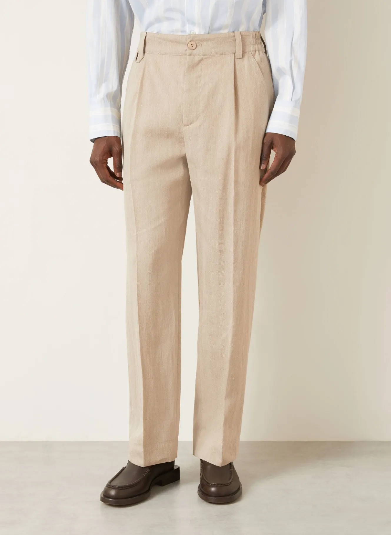 Hose LE PANTALON CROISIERE Regular Fit mit Leinen