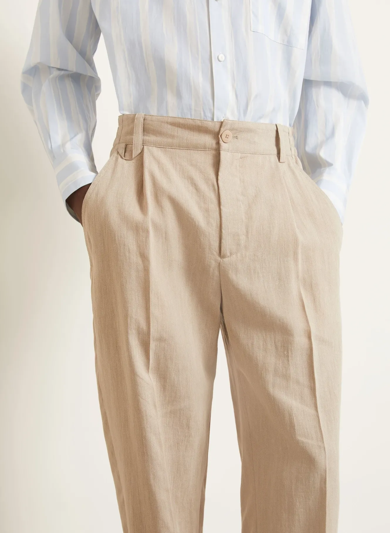 Hose LE PANTALON CROISIERE Regular Fit mit Leinen