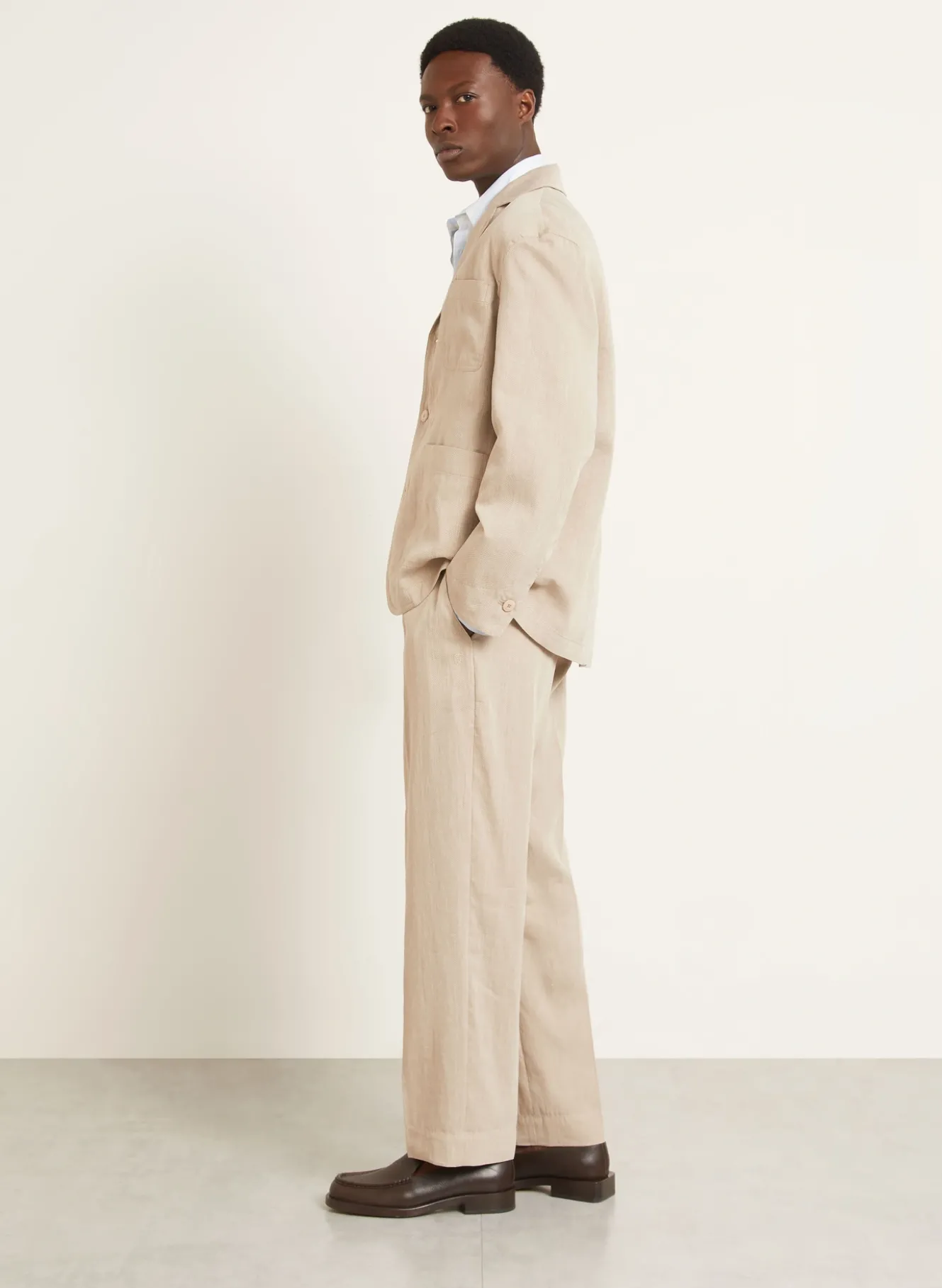 Hose LE PANTALON CROISIERE Regular Fit mit Leinen