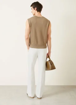 Hose Regular Fit mit Leinen