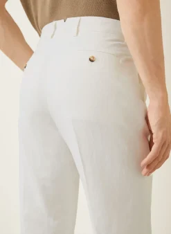 Hose Regular Fit mit Leinen