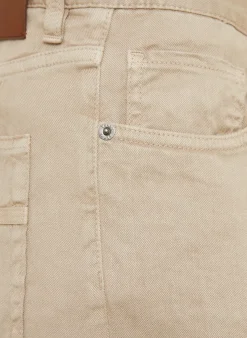 Hose Slim Fit mit Leinen