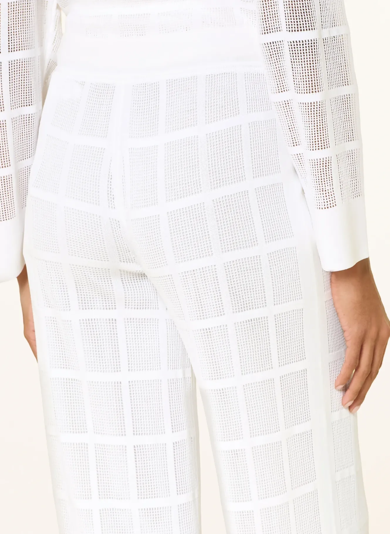 Hose WELKOM aus Mesh