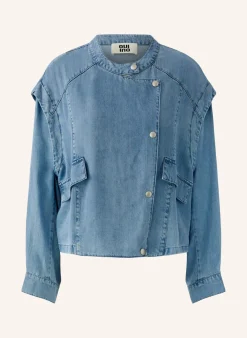 Jacke in Jeansoptik