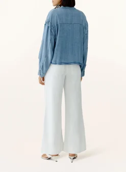 Jacke in Jeansoptik