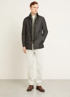 Jacke mit Blende