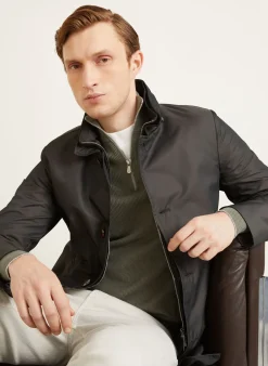 Jacke mit Blende