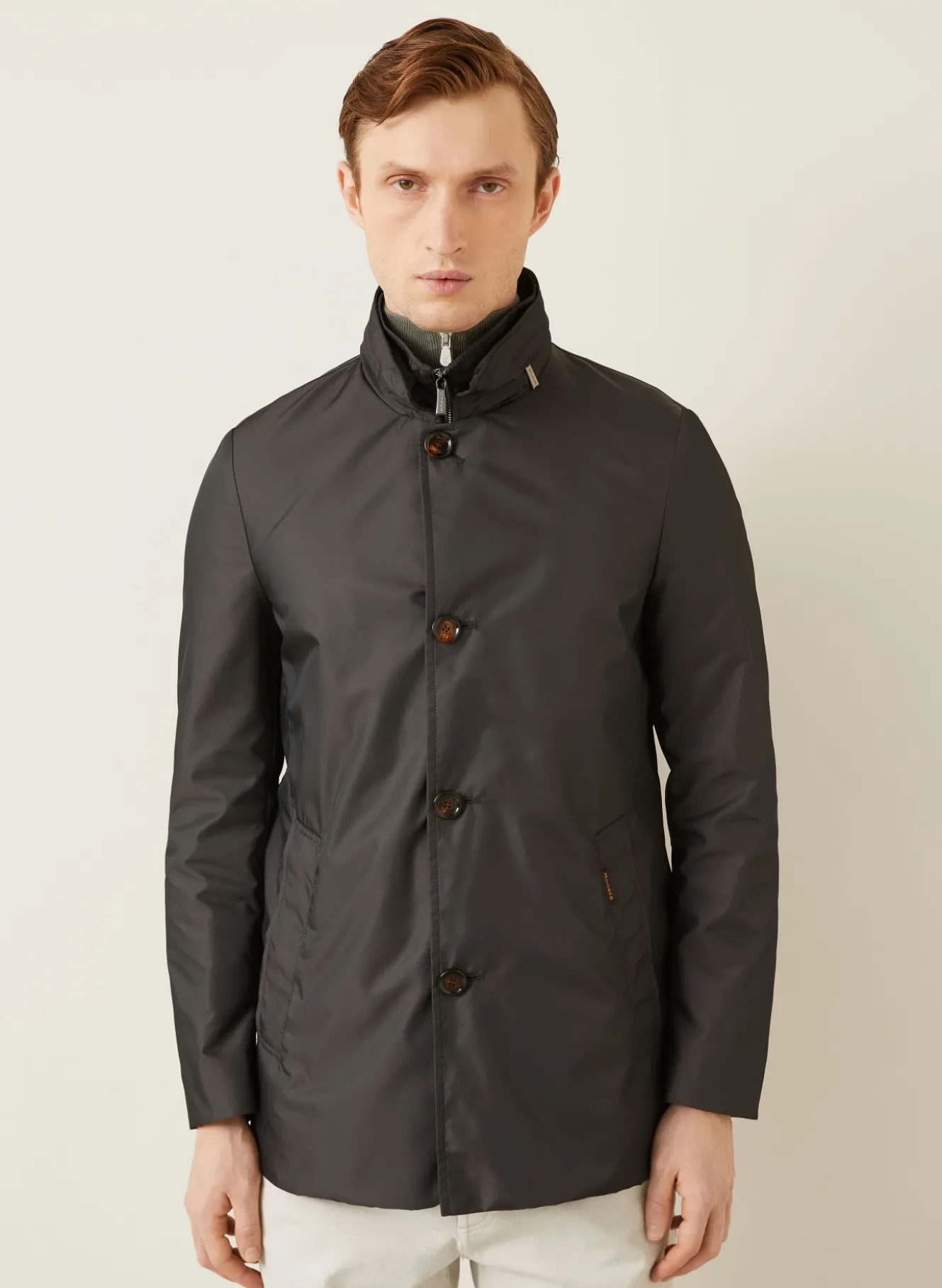 Jacke mit Blende