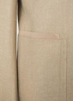 Jacke mit Leinen