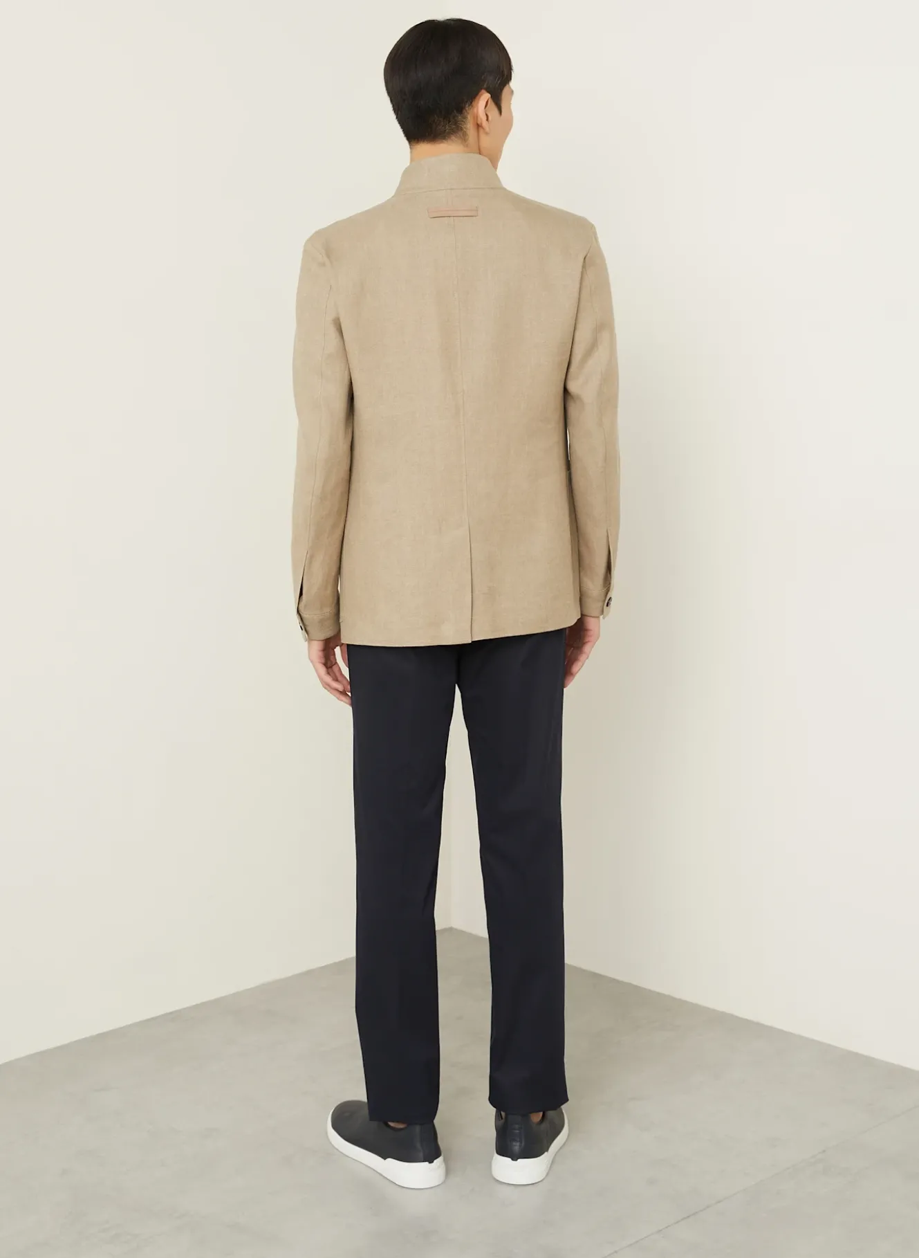 Jacke mit Leinen