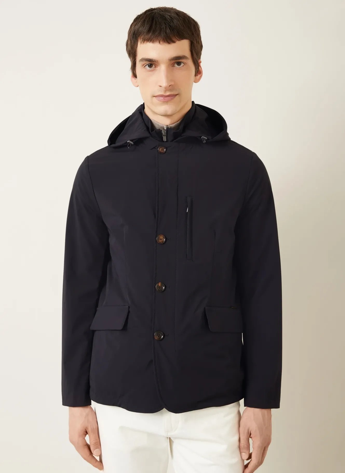 Jacke RAINERI mit herausnehmbarer Blende und abnehmbarer Kapuze