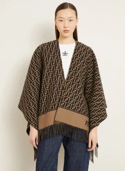 Jacquard-Cape