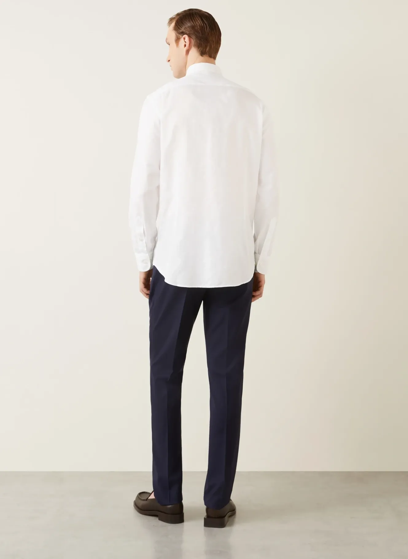 Jacquard-Hemd Slim Fit