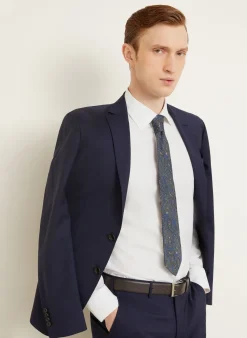 Jacquard-Hemd Slim Fit