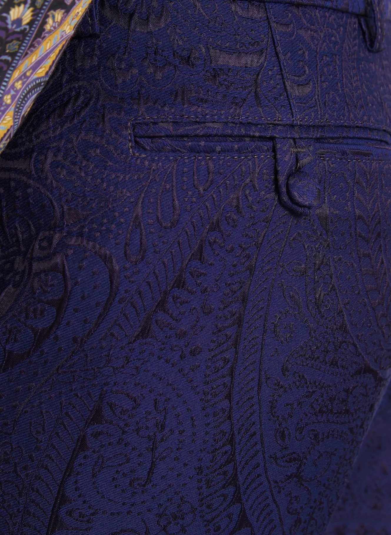 Jacquard-Hose Regular Fit