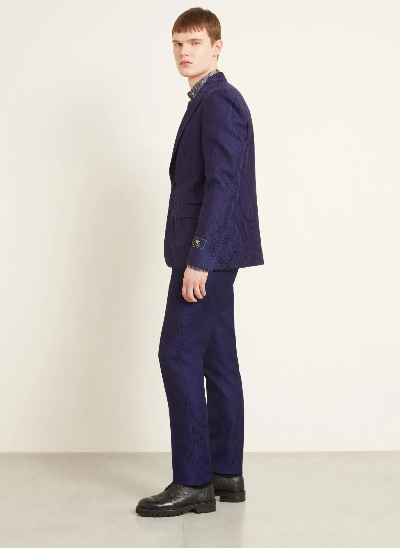 Jacquard-Hose Regular Fit