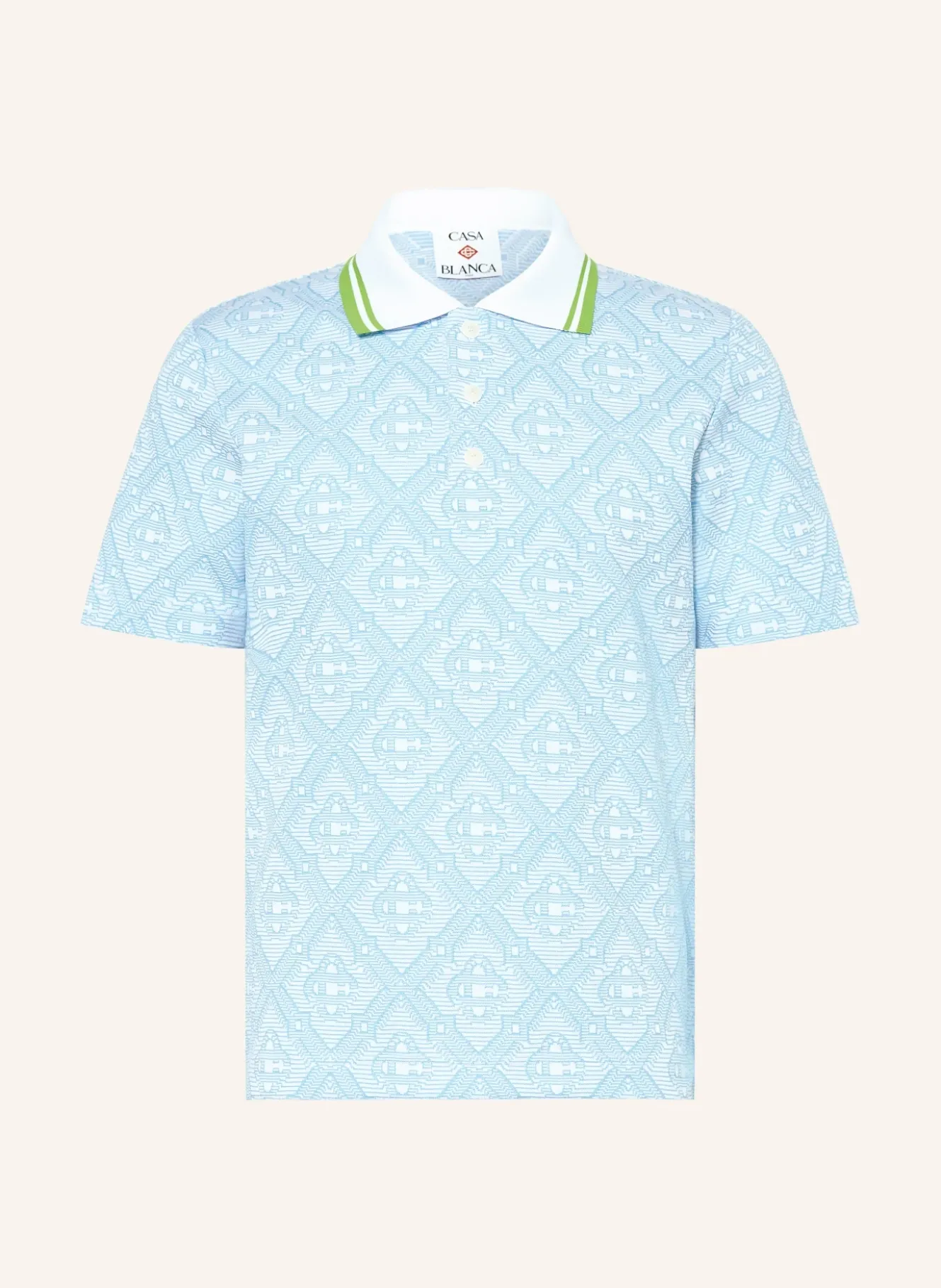 Jacquard-Poloshirt