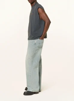 Jeans Baggy Fit mit Nieten