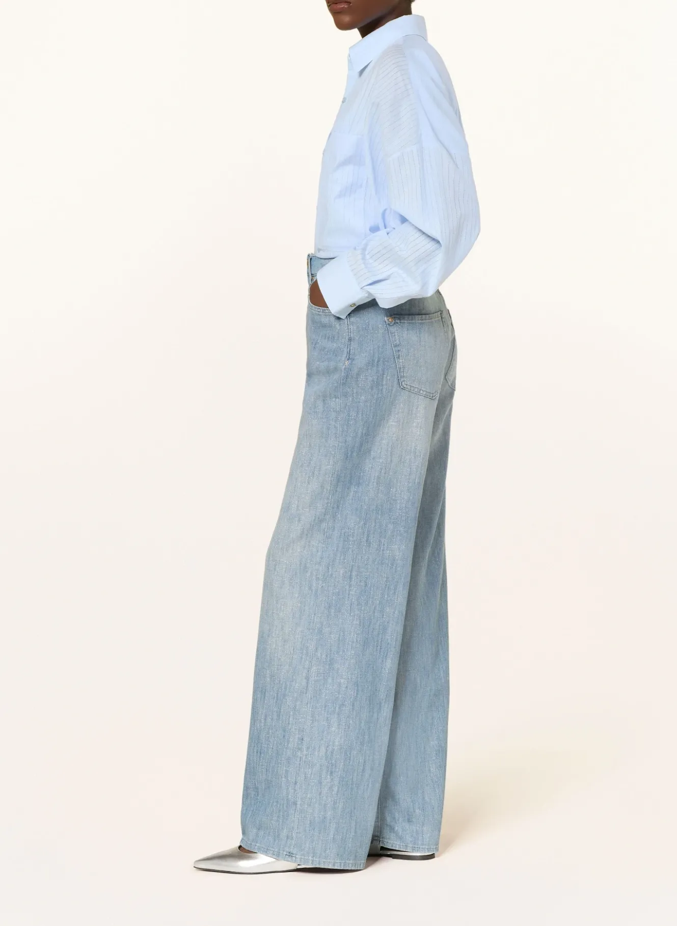 Jeans SVENTY BELT mit Glitzergarn