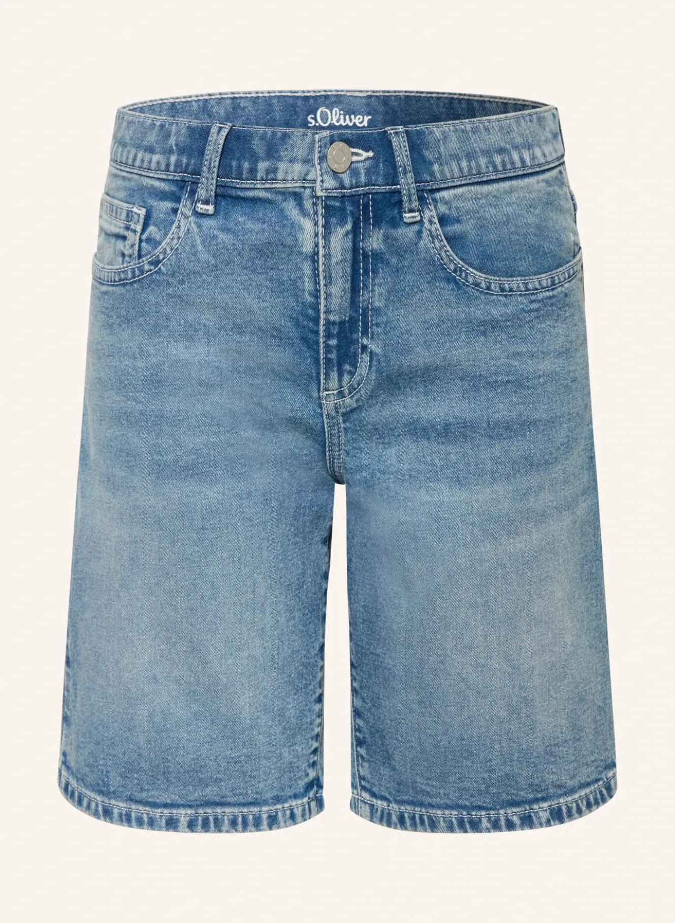 Jeans-Bermudas