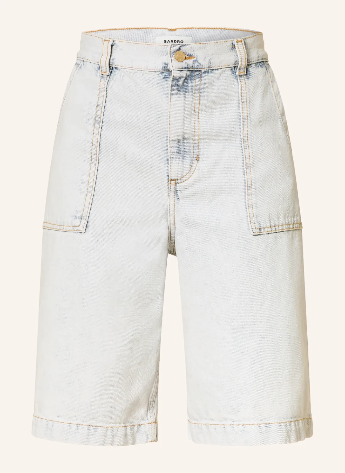 Jeans-Bermudas