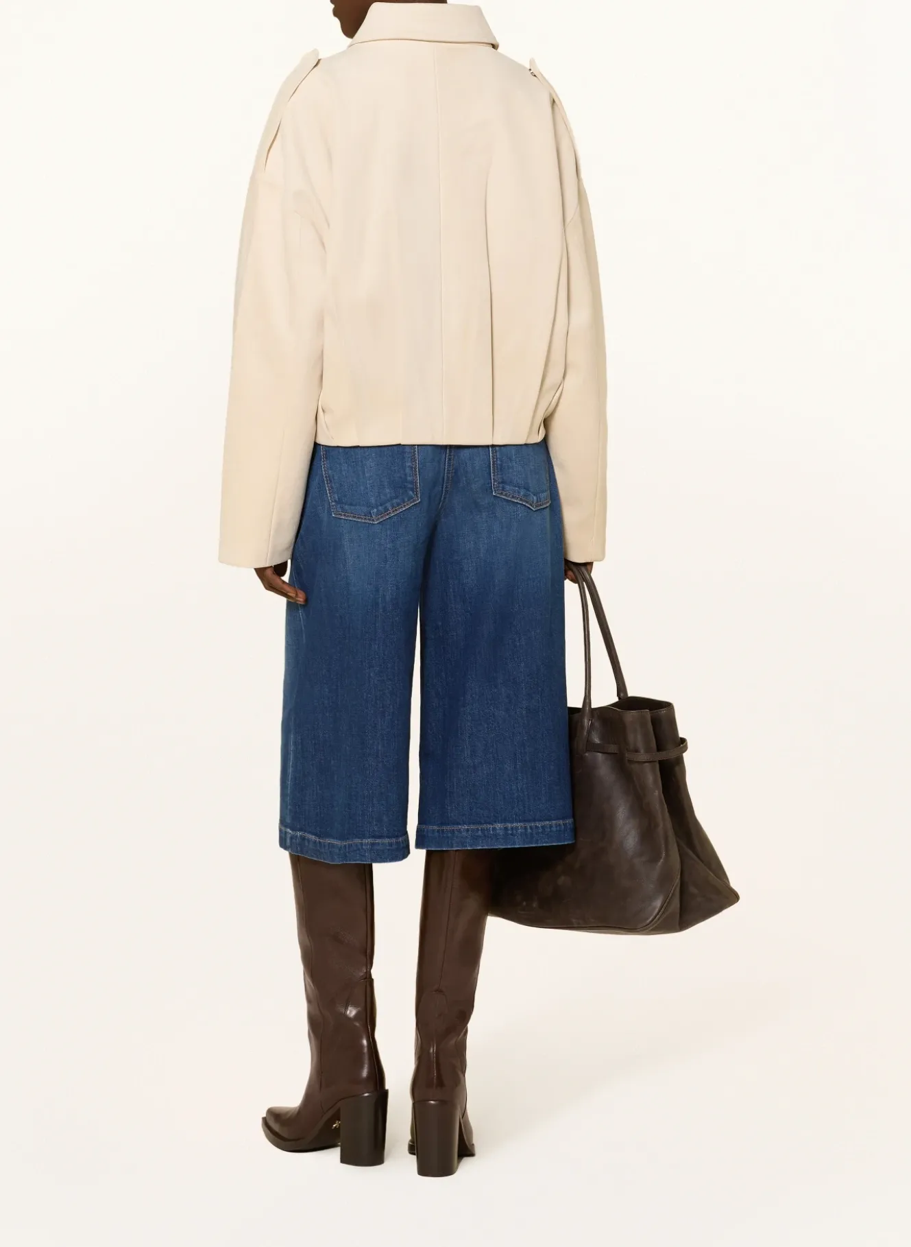Jeans-Bermudas PALAZZO