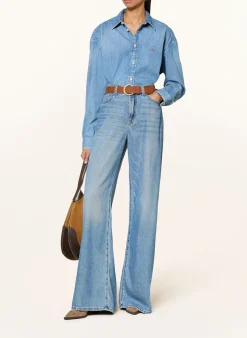 Jeansbluse