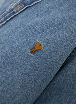 Jeansbluse