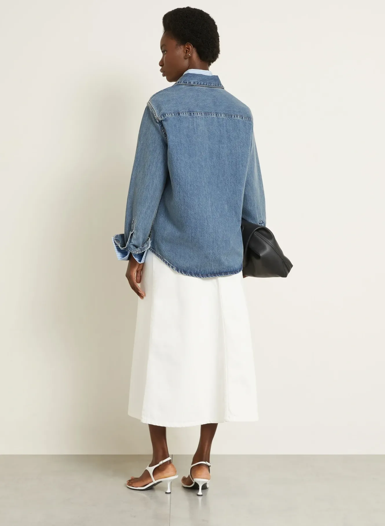 Jeansbluse