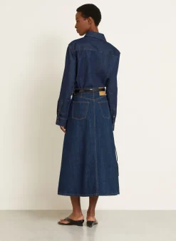 Jeansbluse