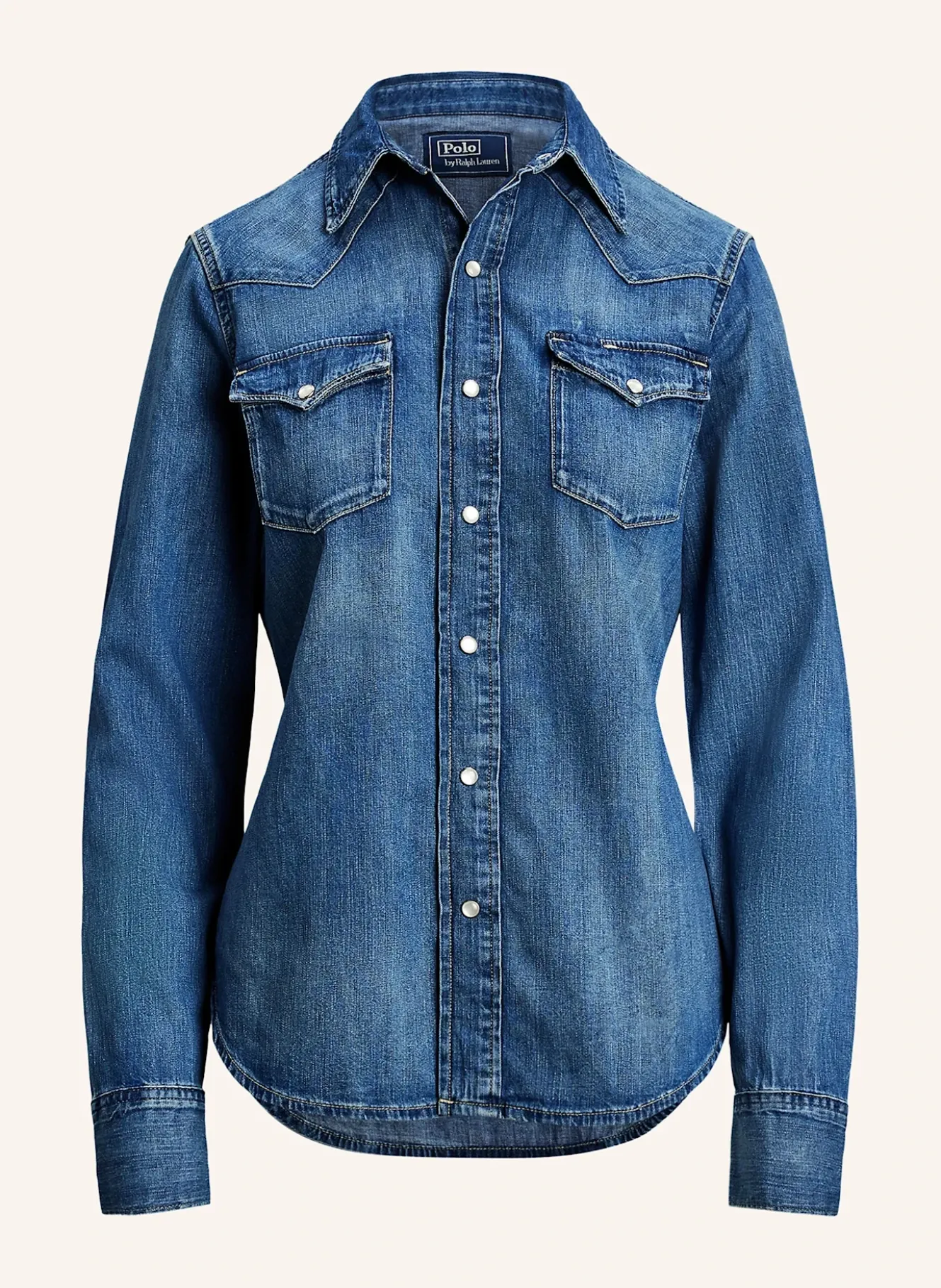 Jeansbluse