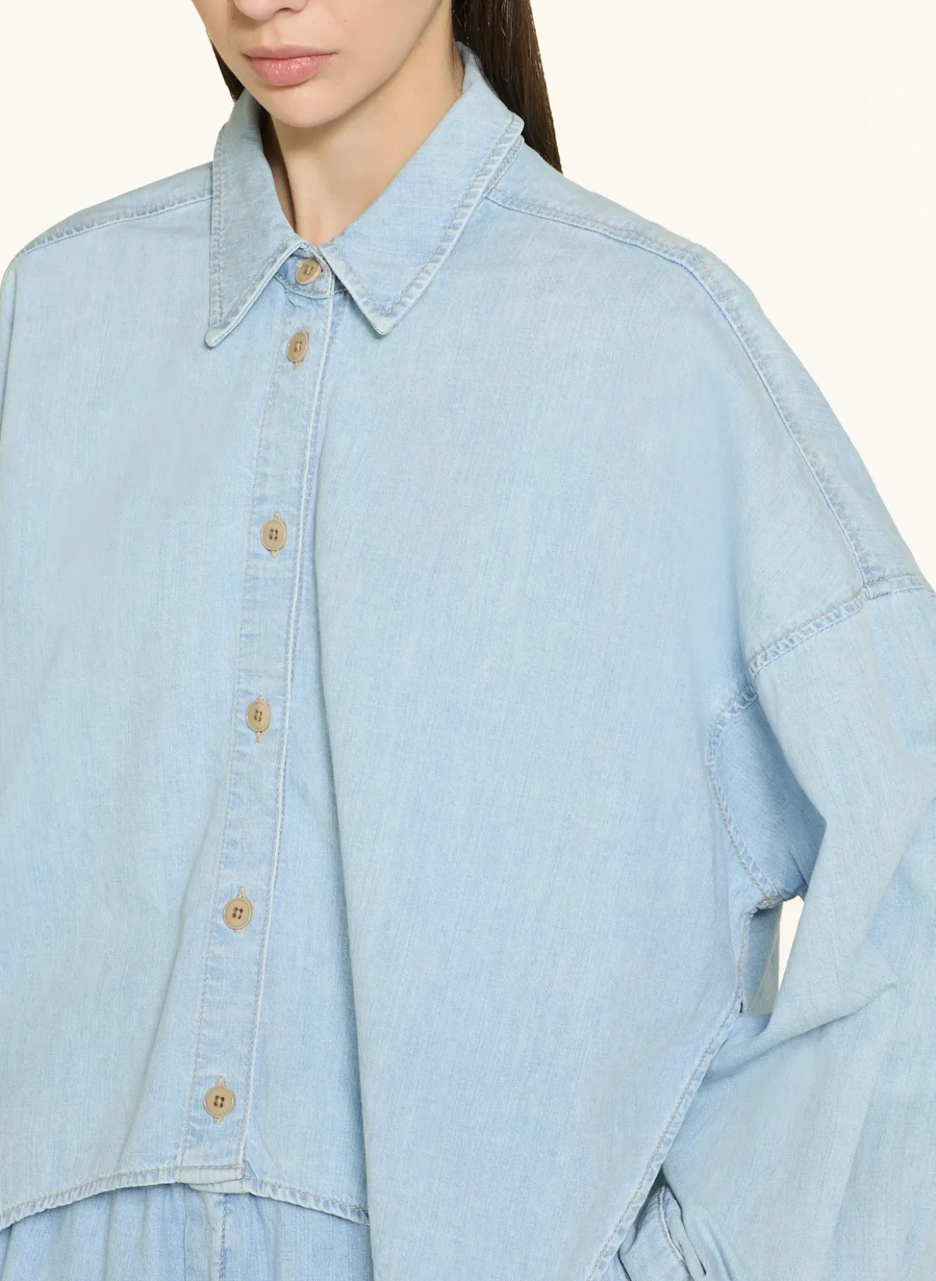 Jeansbluse OSHIA