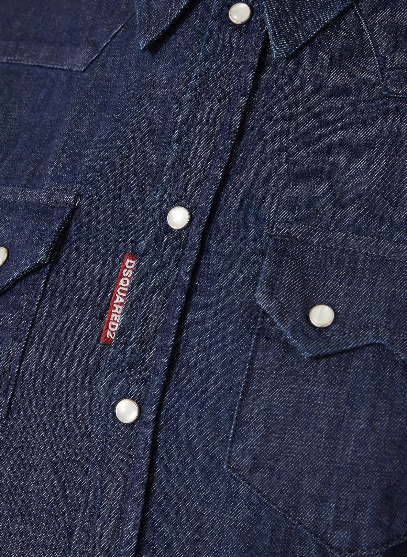 Jeansbluse WESTERN