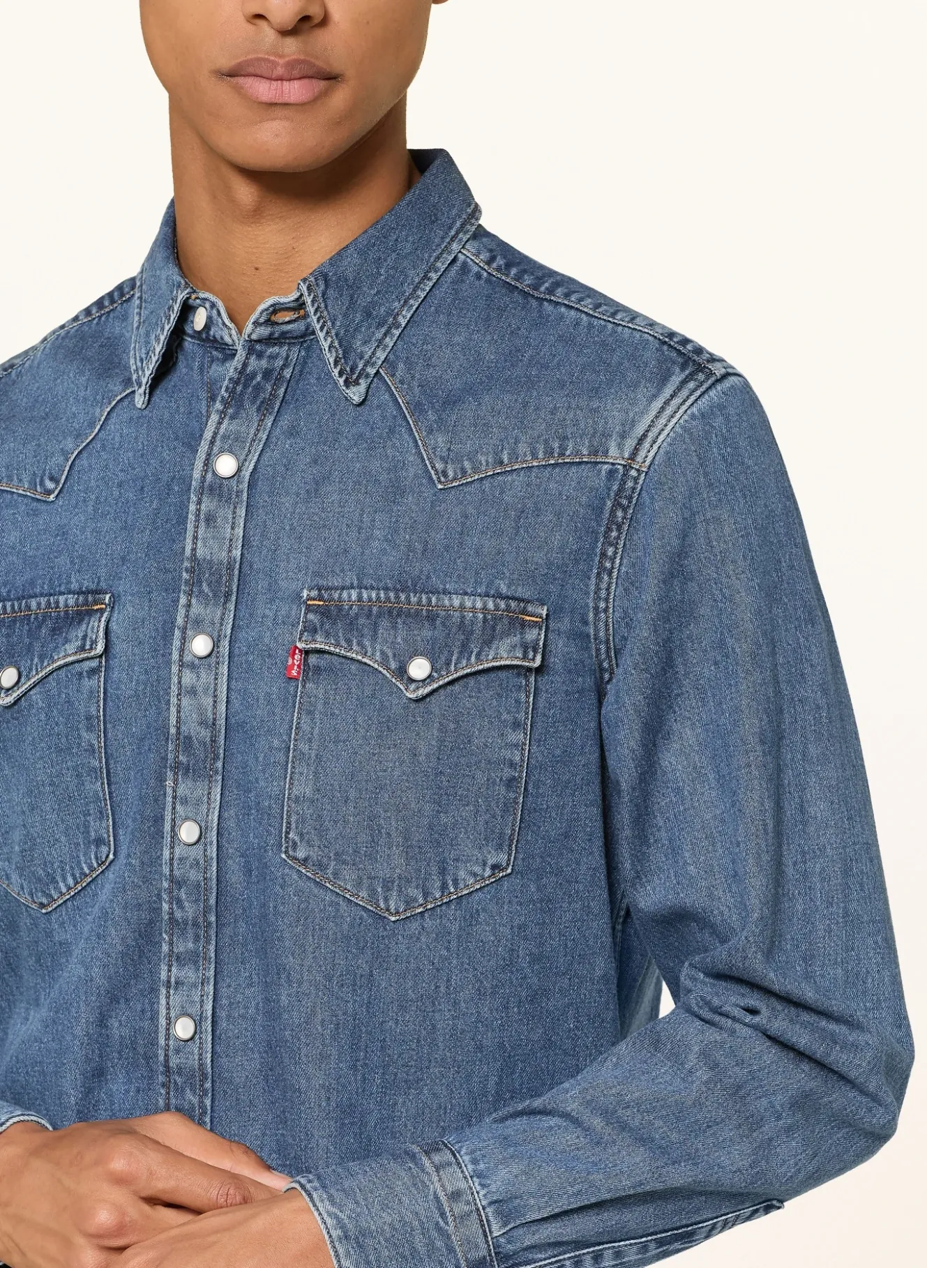 Jeanshemd BARSTOW WESTERN Standard Fit