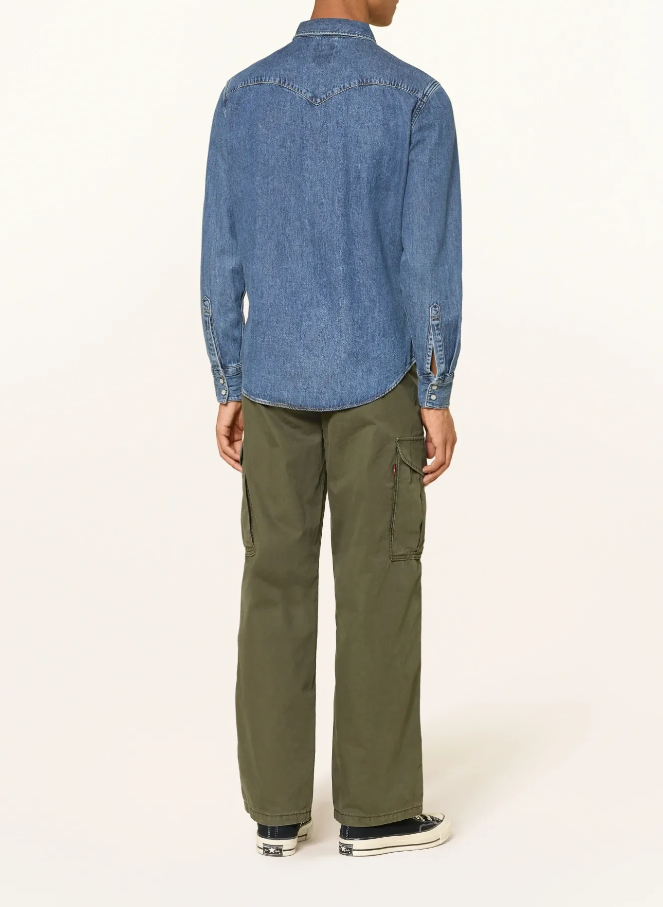 Jeanshemd BARSTOW WESTERN Standard Fit