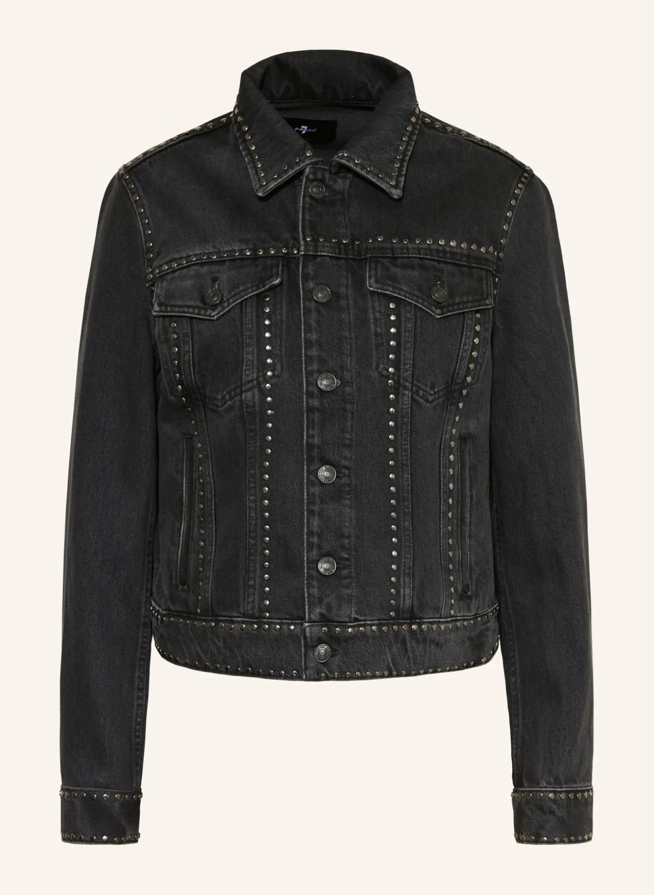 Jeansjacke ADI TRUCKER mit Nieten