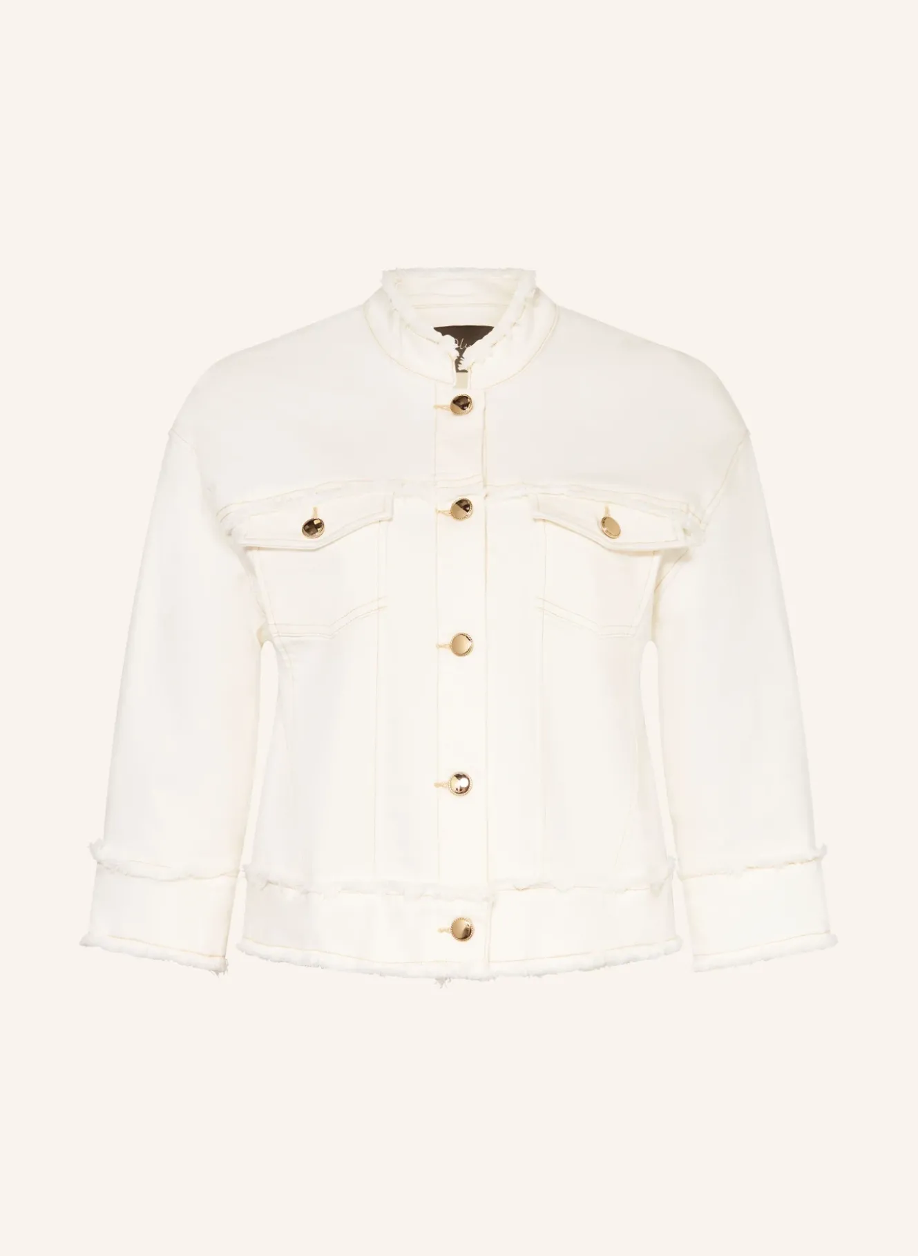 Jeansjacke mit 3/4-Arm
