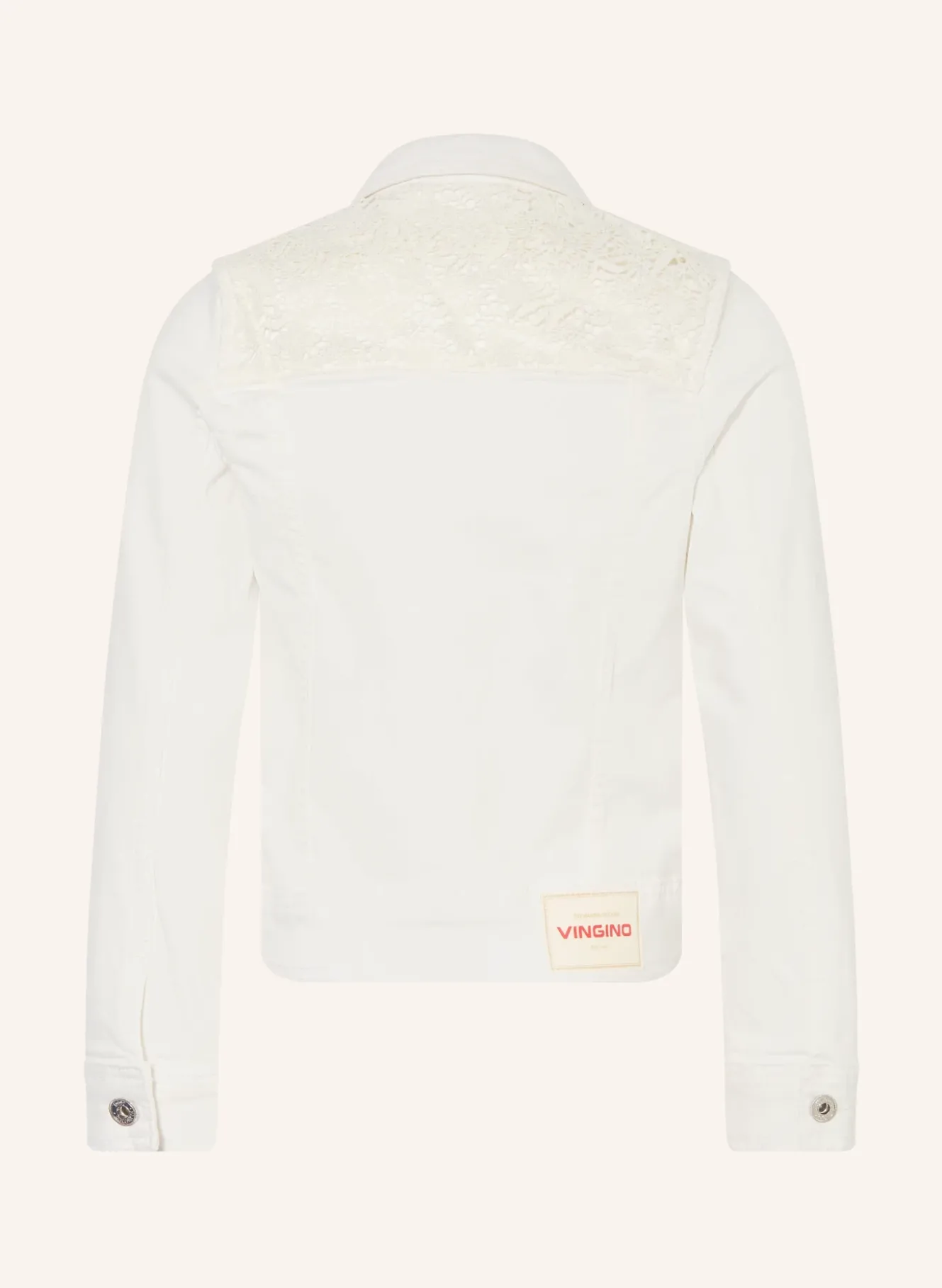 Jeansjacke TAYLIN mit Spitze