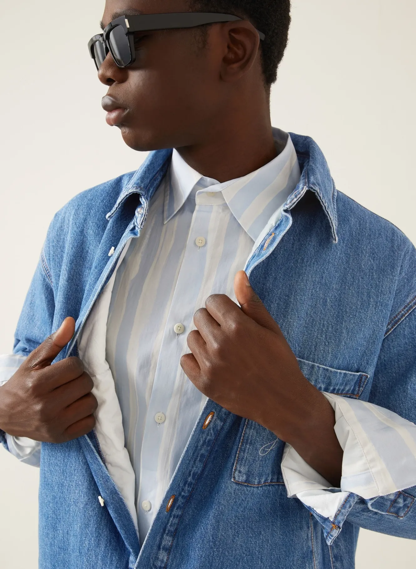 Jeans-Overjacket LA CHEMISE BOULANGER