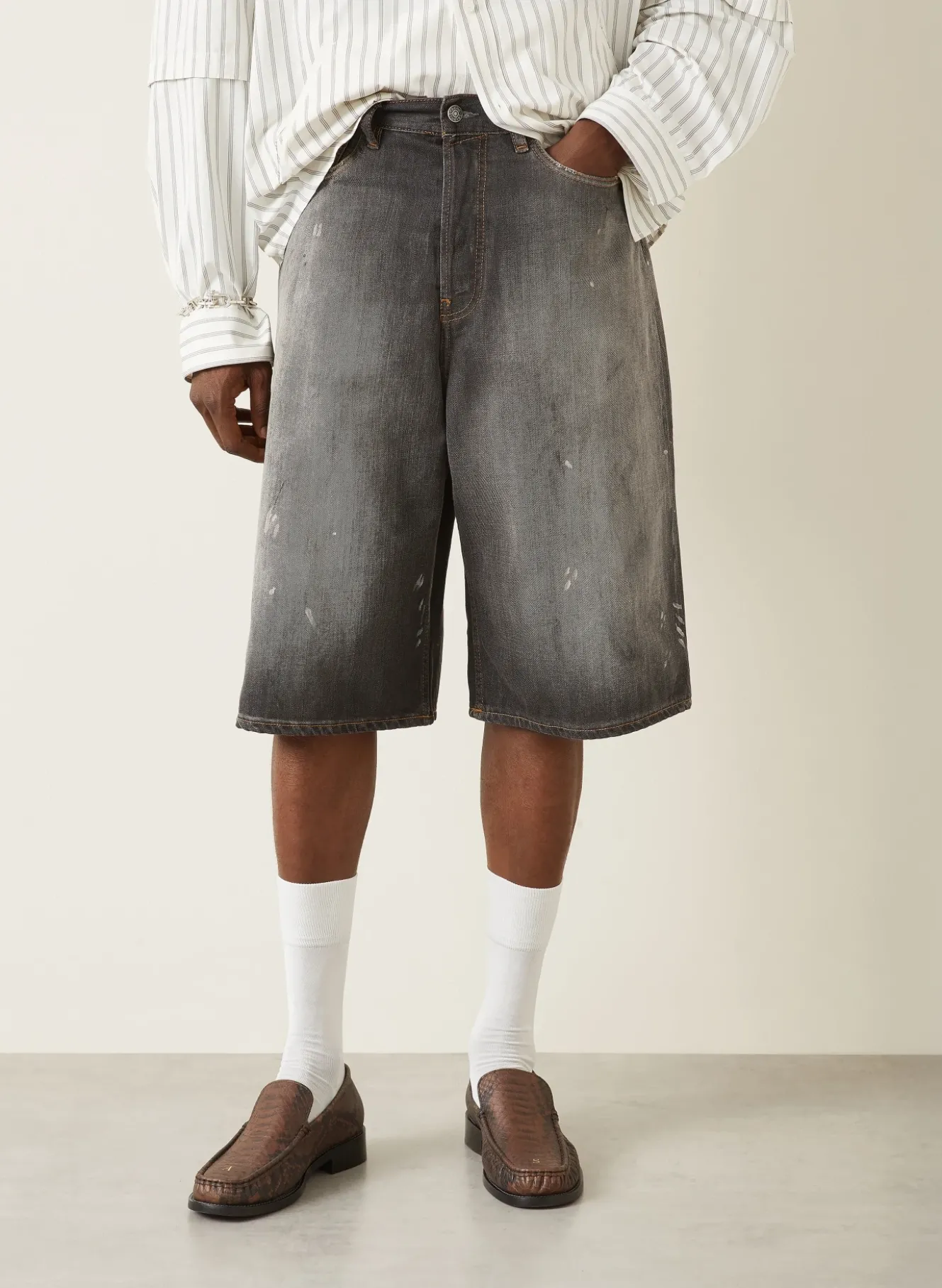 Jeansshorts Loose Fit
